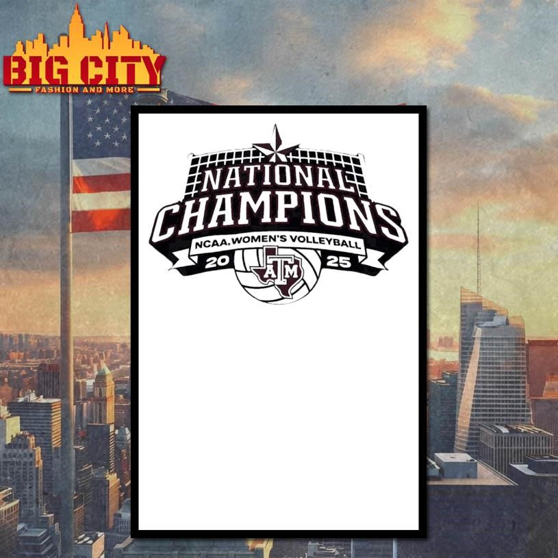 National Champions NCAA Women’s Volleyball 2025 Shirt