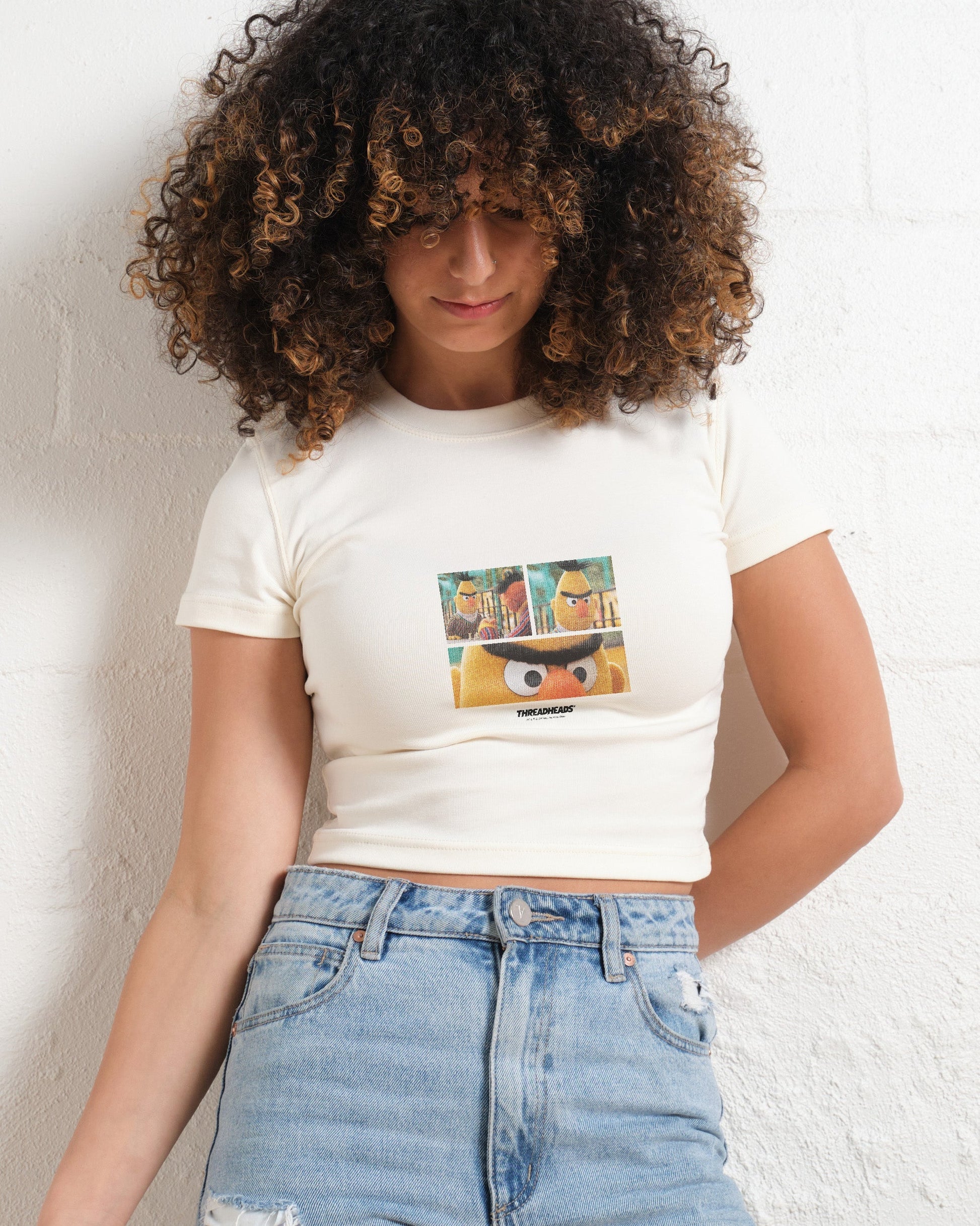 Angry Bert Baby Tee