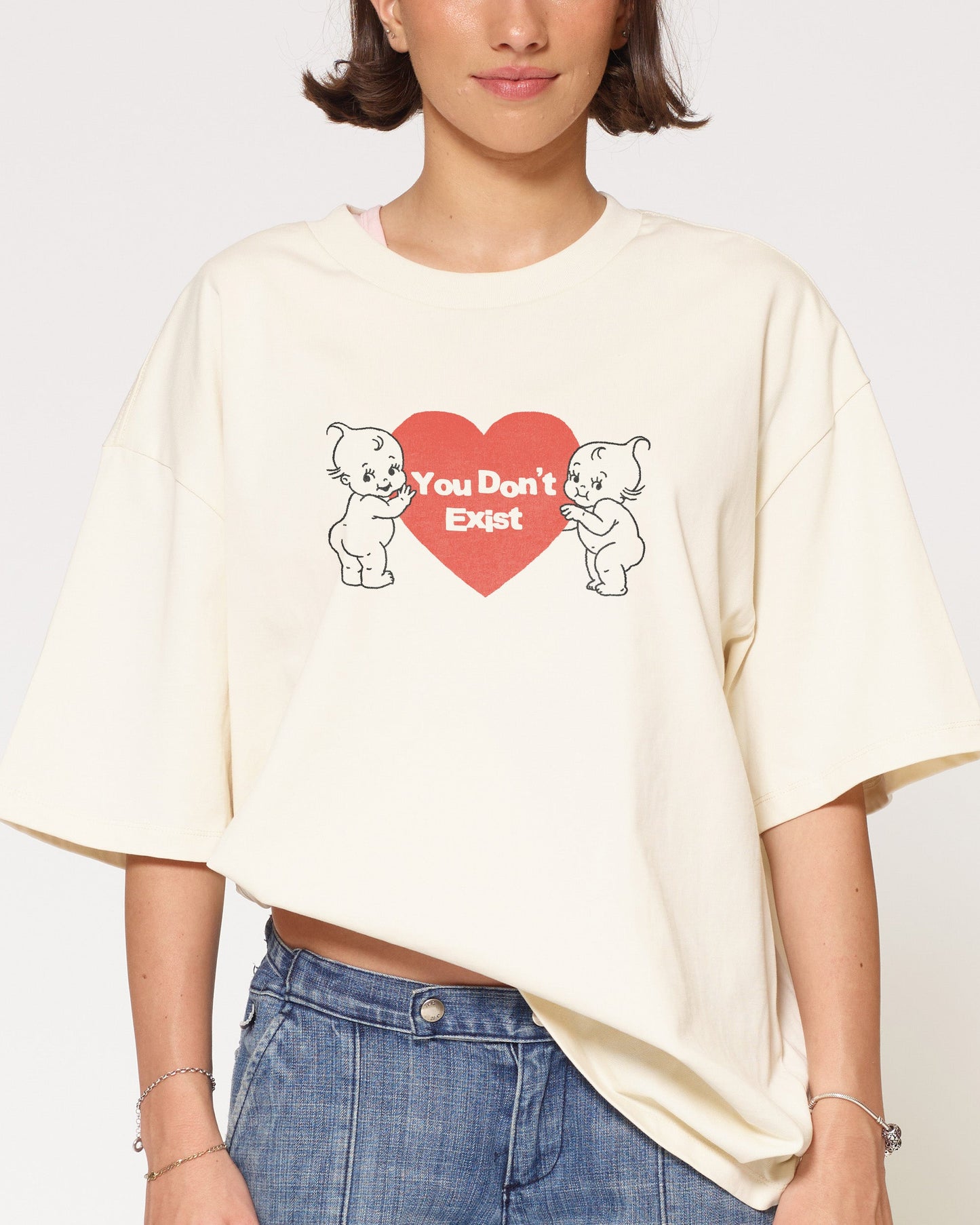 You Don’t Exist Oversized Tee