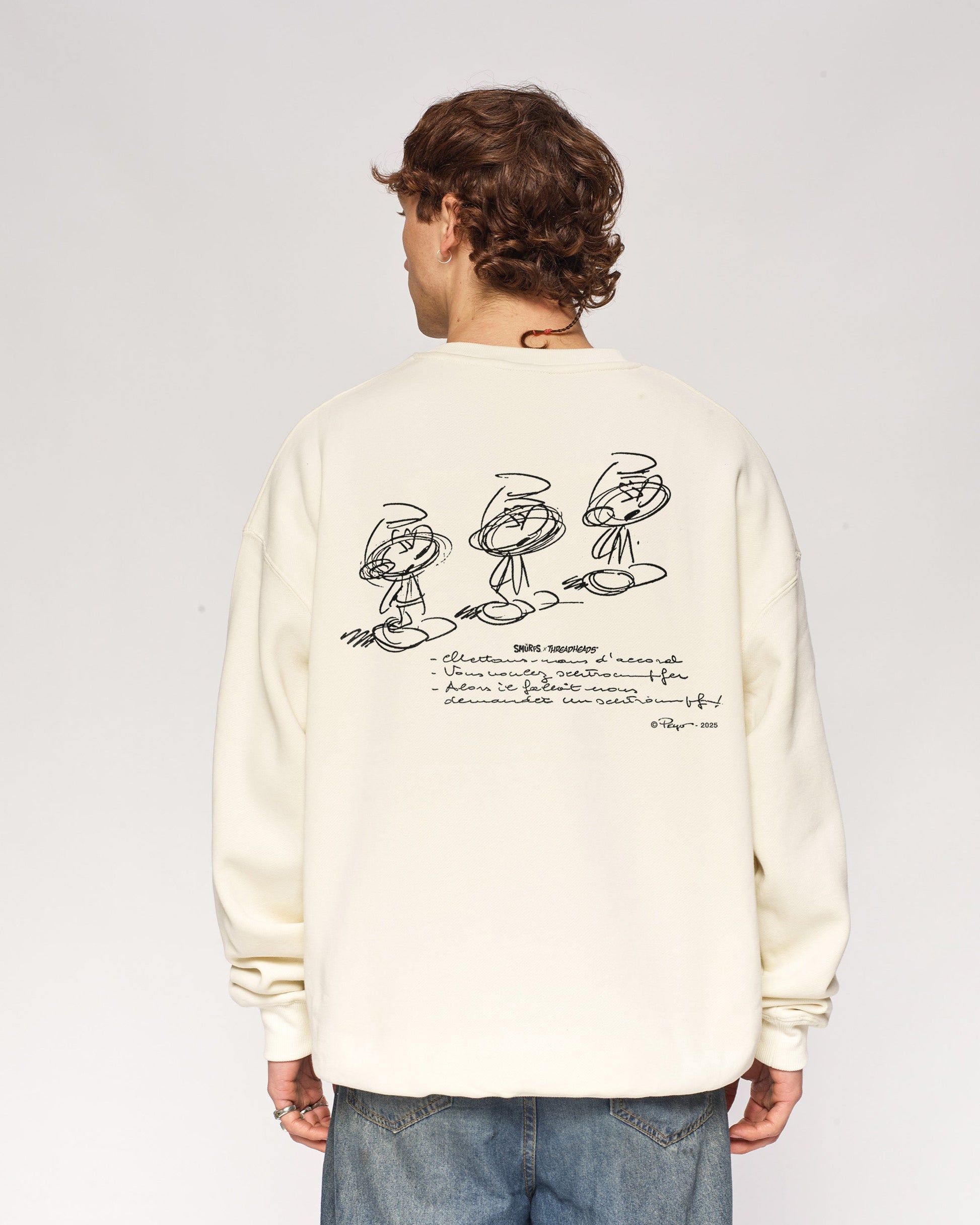 Should of Asked for a Smurf Sweatshirt