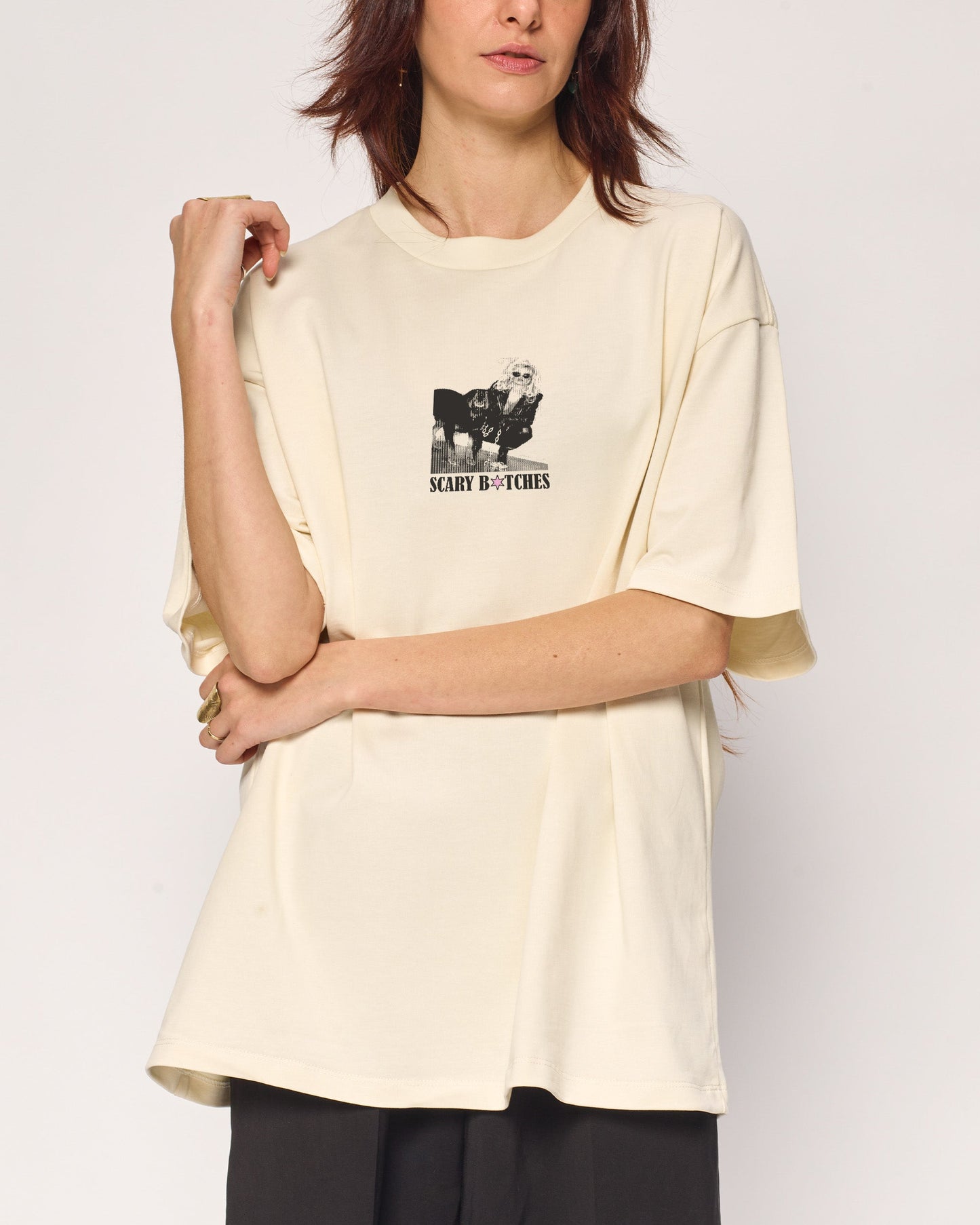 Scary Bitches Oversized Tee