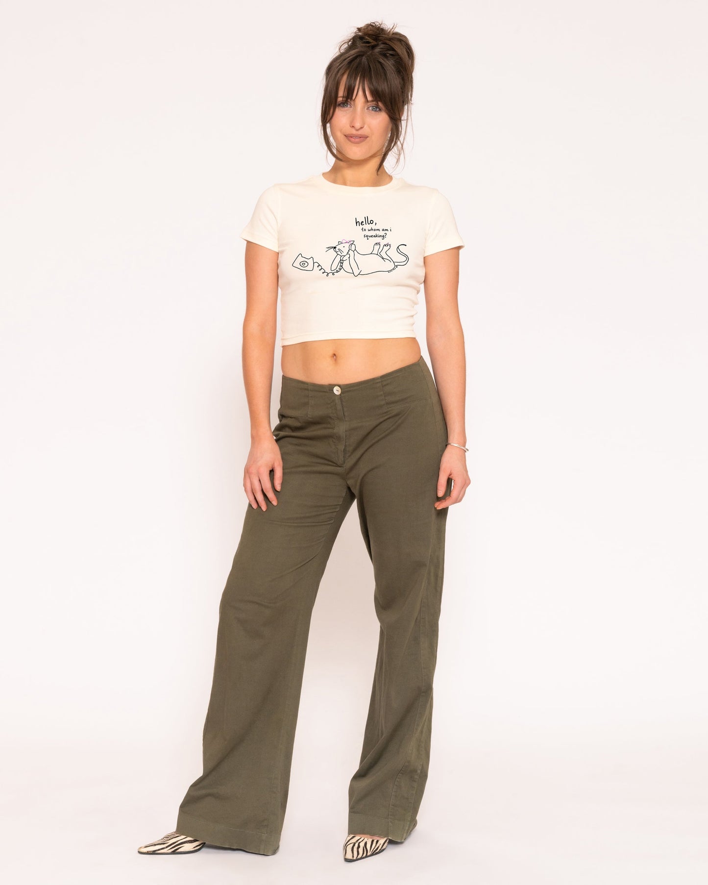 Hello, to Whom Am I Squeaking? Baby Tee