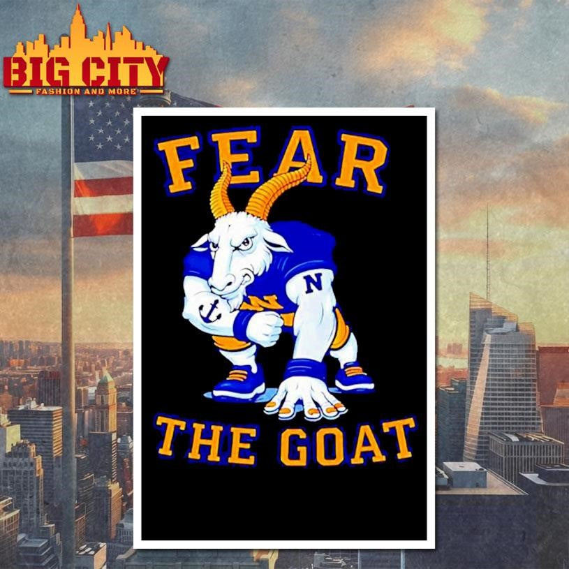 Navy Midshipmen Navy Fear The Goat Shirt
