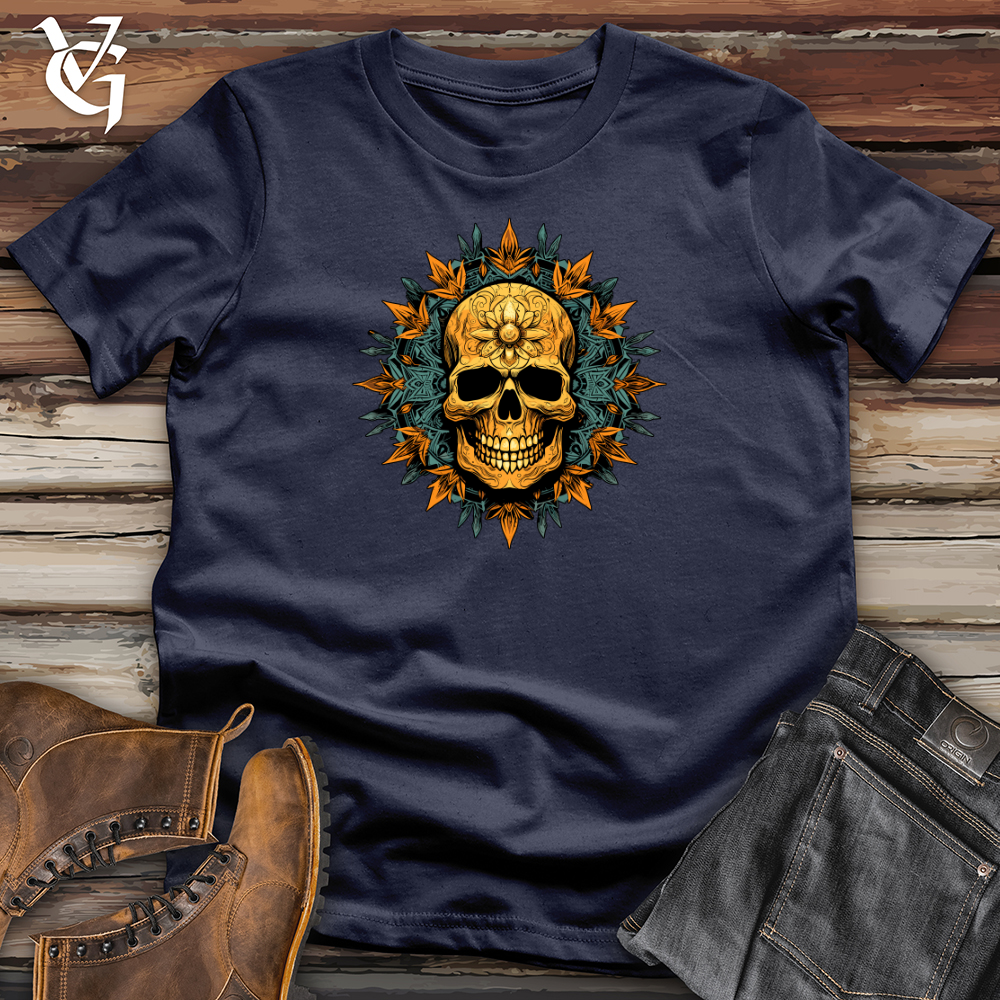 Retro Mandala Skulltapestry Softstyle Tee
