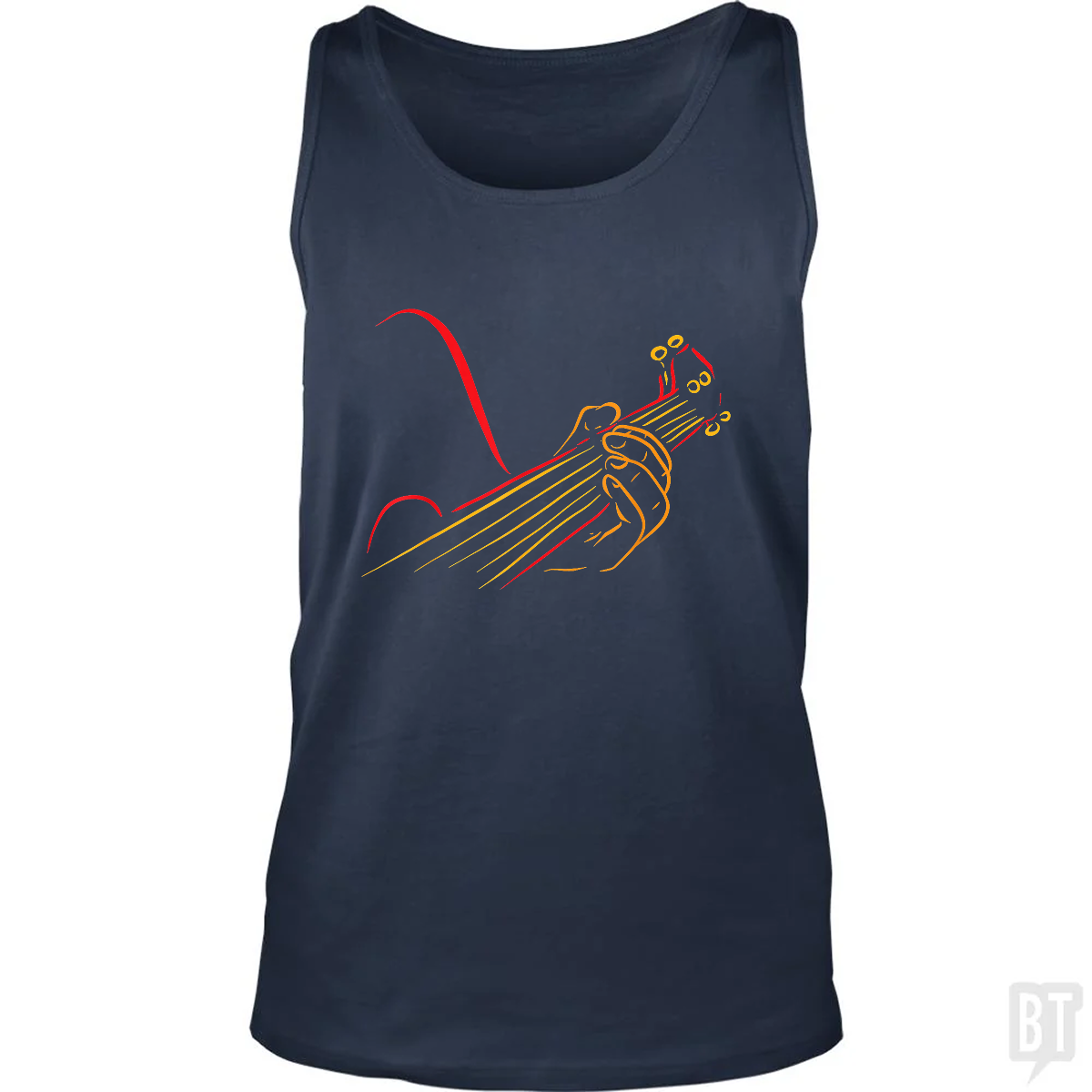 Playing Guitar Music Life Tank Top