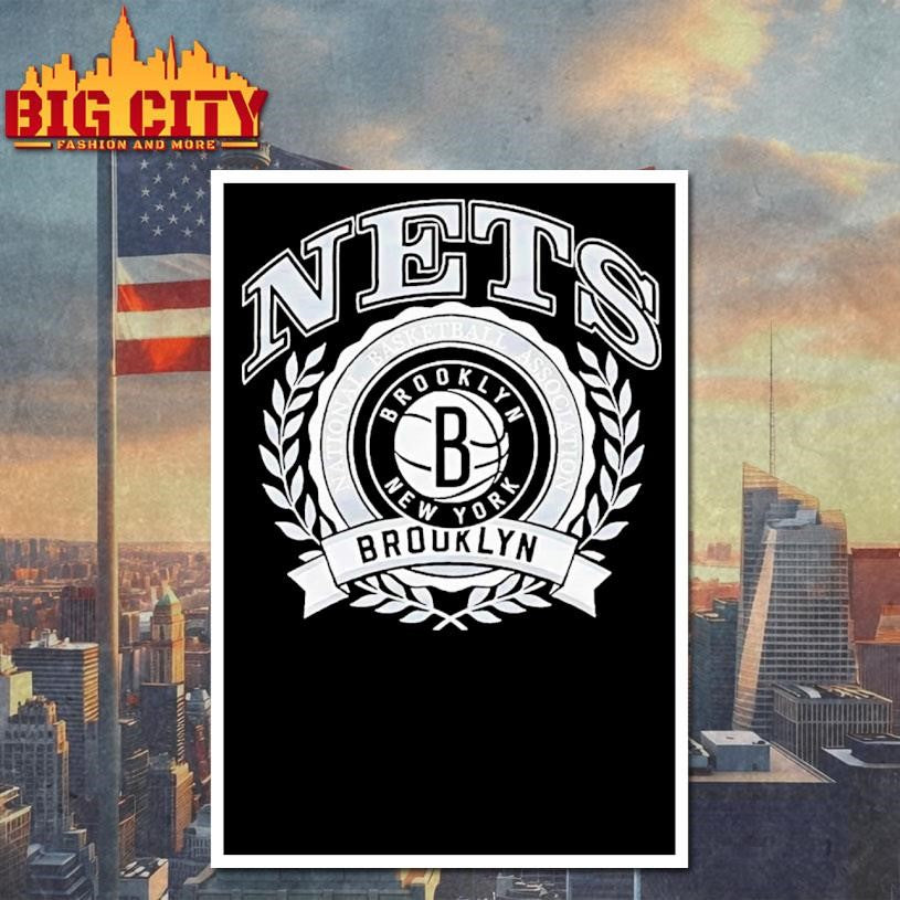 Nba Brooklyn Nets Crest 2025 Shirt