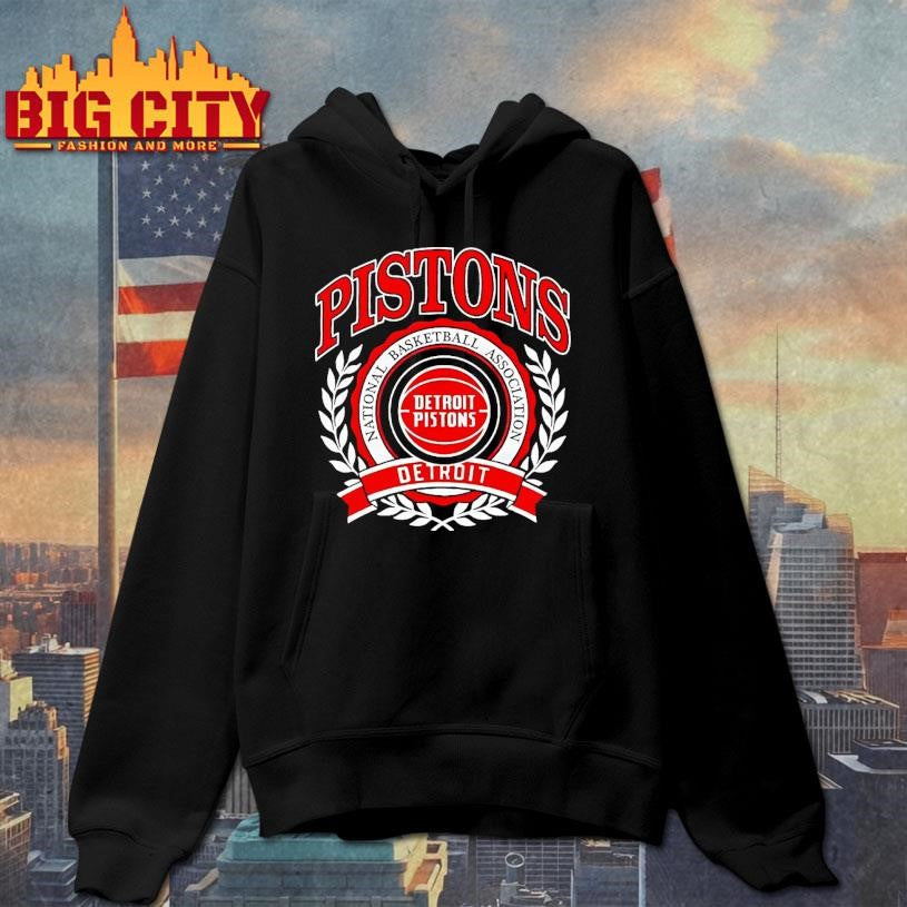 Nba Detroit Pistons Crest 2025 Shirt