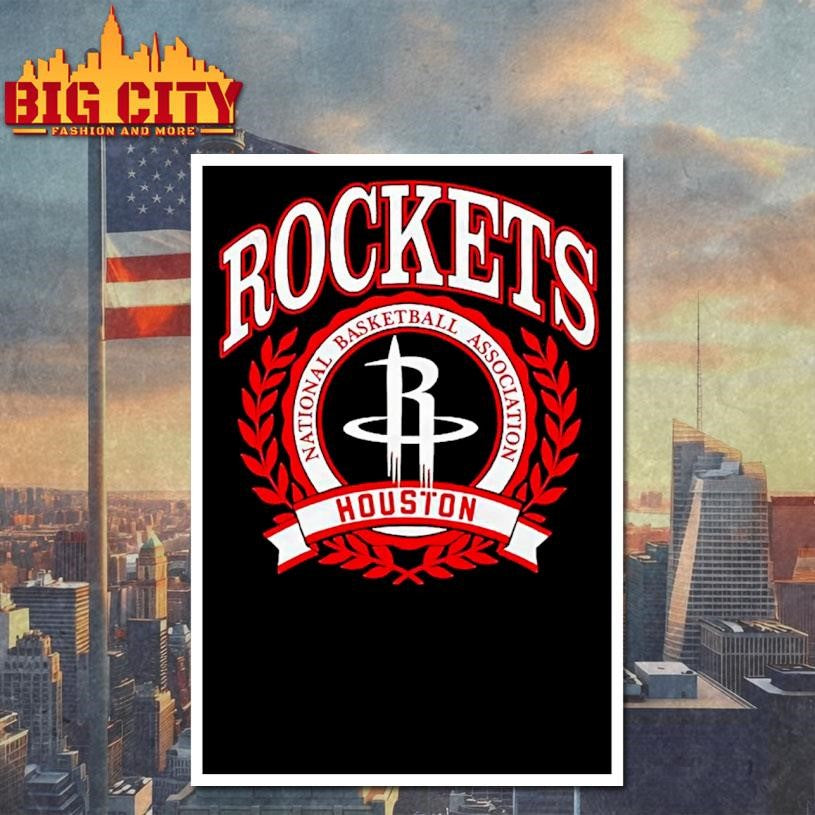 Nba Houston Rockets Crest 2025 Shirt