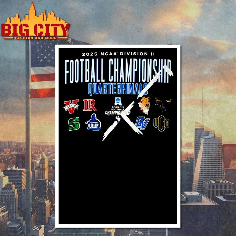 Ncaa Division Ii Football Championship Quarterfinals 2025 shirt