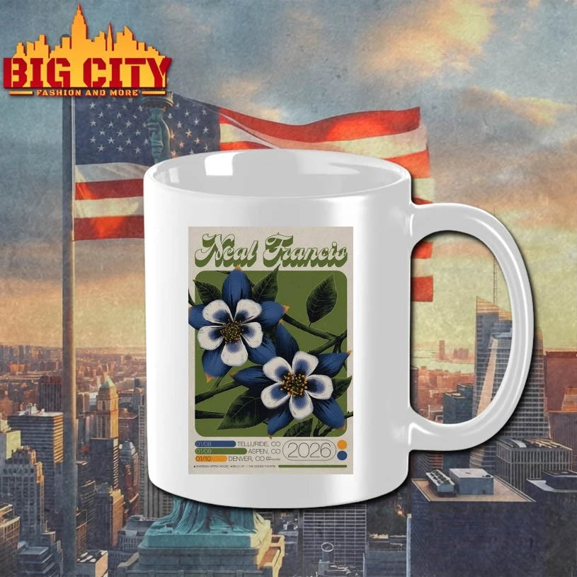 Neal Francis Jan 8 2026 Telluride CO Poster shirt