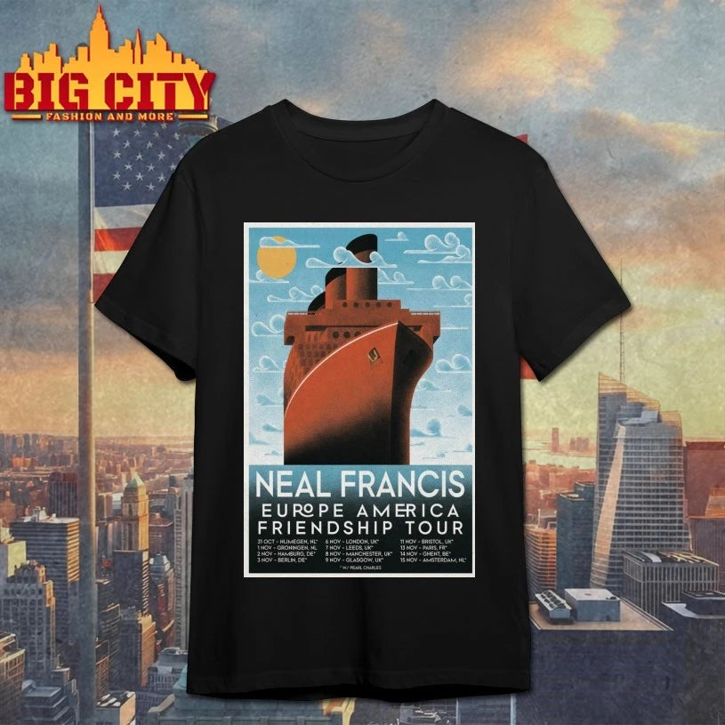Neal Francis Tour Europe &amp; America 2025 Poster shirt