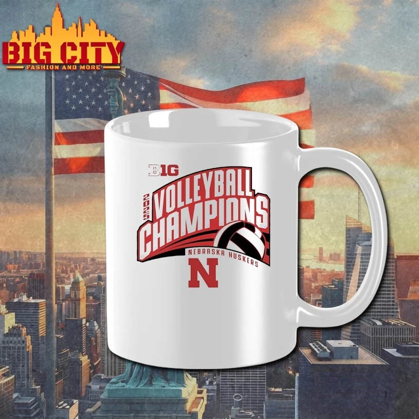 Nebraska Cornhuskers Big Ten Champs 2025 Volleyball shirt