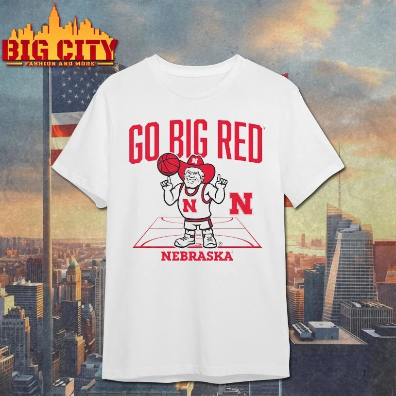 Nebraska Cornhuskers football Go big red Herbie Mascot shirt