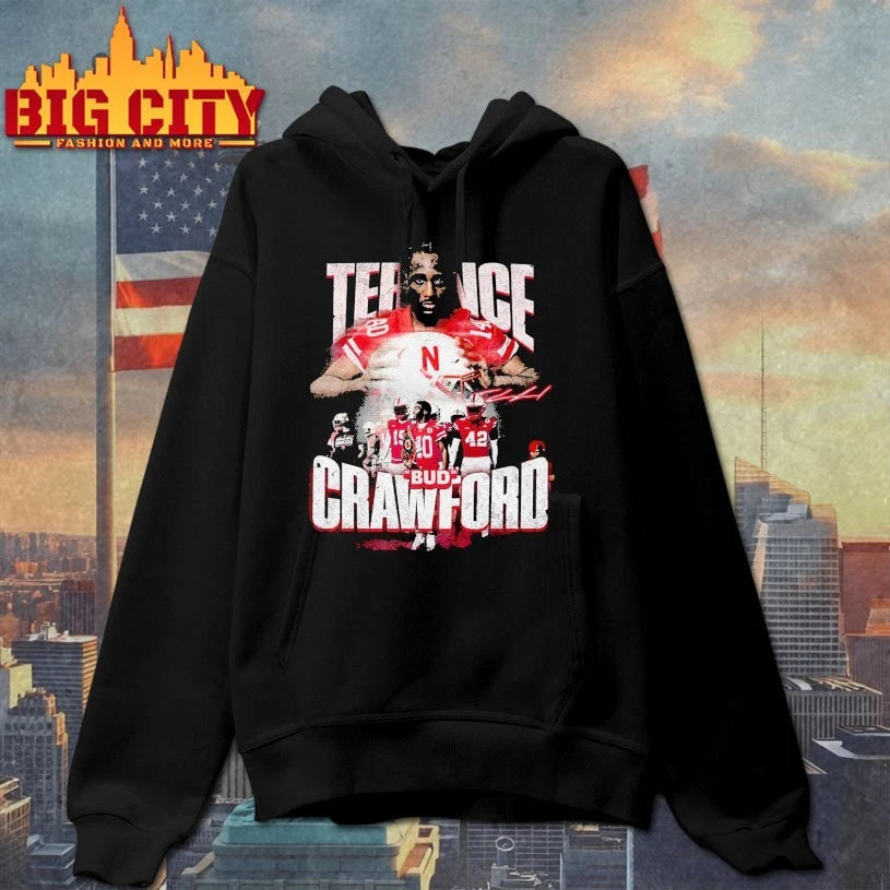 Nebraska Football Terence Crawford Bud shirt