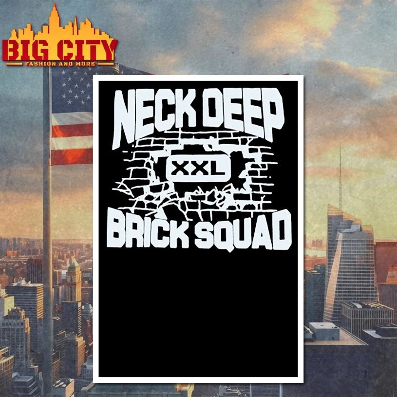 Neck Deep Brick Squad shirt