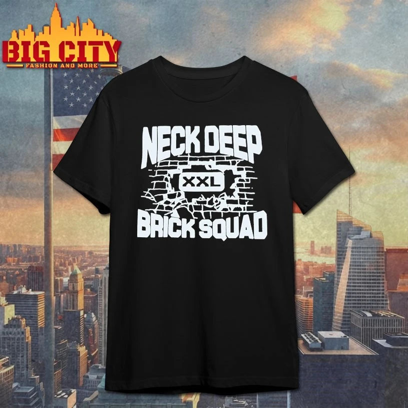 Neck Deep Brick Squad shirt