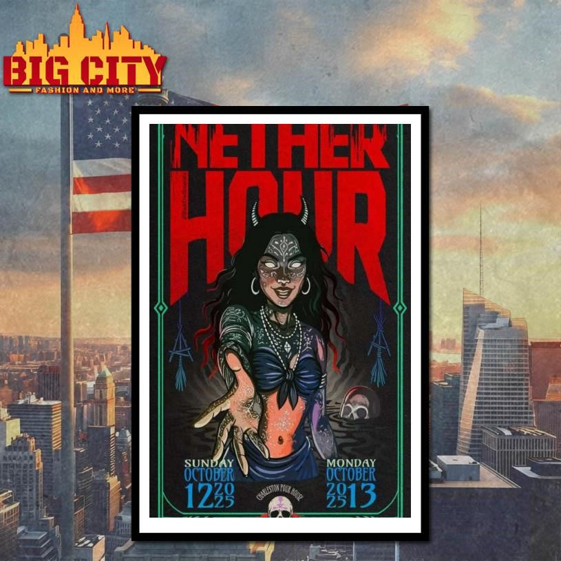 Nether Hour Charleston Carolina Poster Shirt