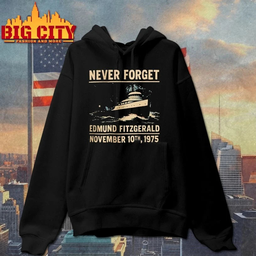 Never Forget Edmund Fitzgerald Shirt