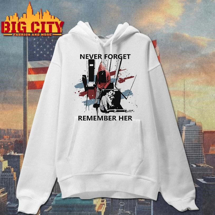 Never Forget Remember Her Iryna Zarutska Shirt