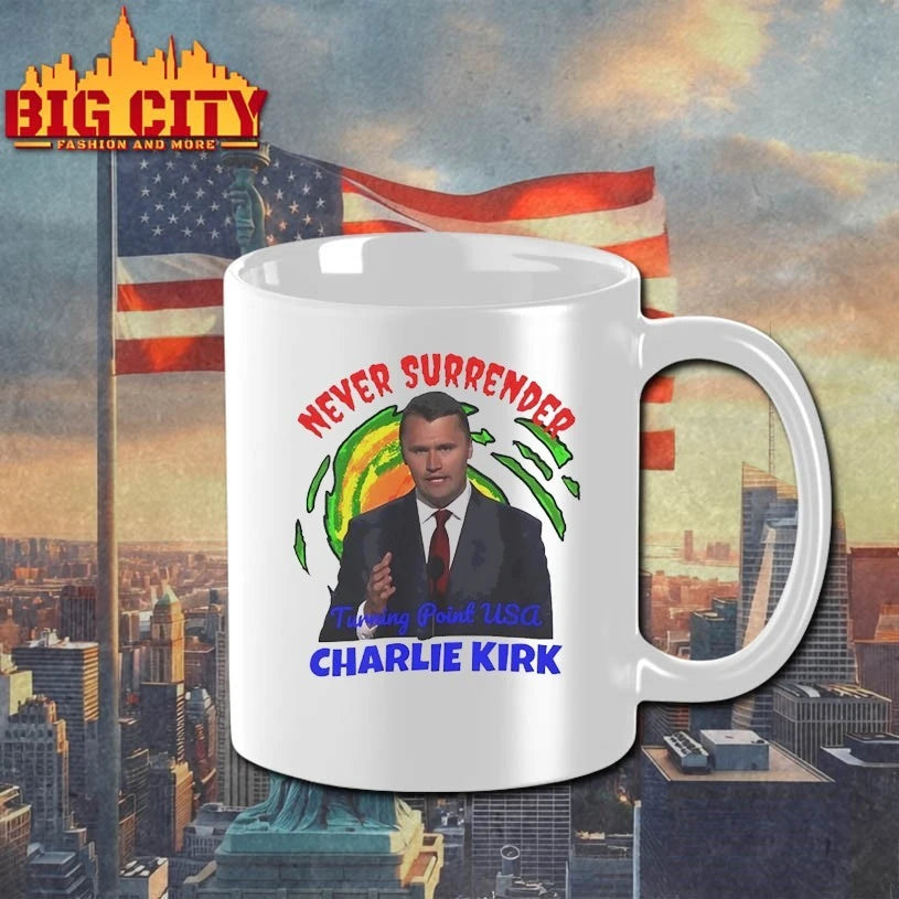 Never Surrender Charlie Kirk shirt