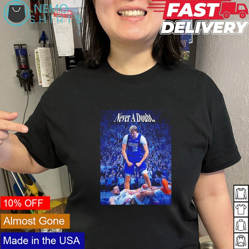 Never a doubt Cooper Flagg Dallas Mavericks rookie of the year shirt
