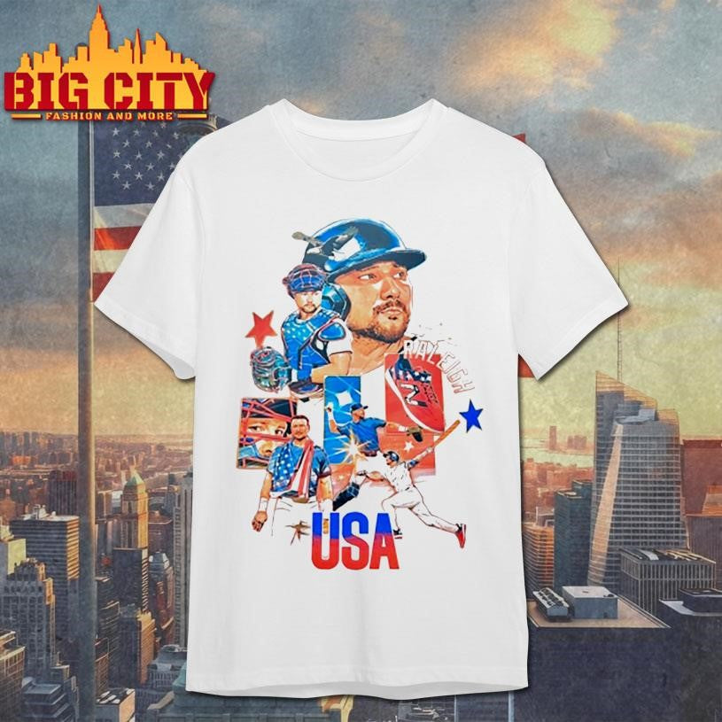 New Balance Cal Raleigh Usa Tokyo Shirt