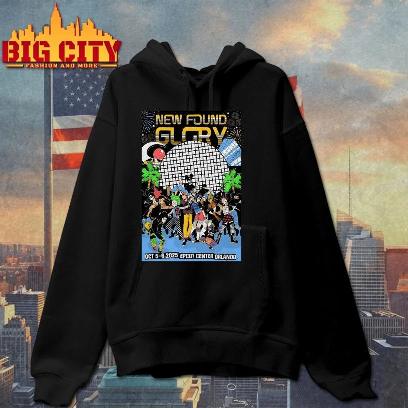 New Found Glory Florida Oct 5-6 2025 Shows Poster shirt