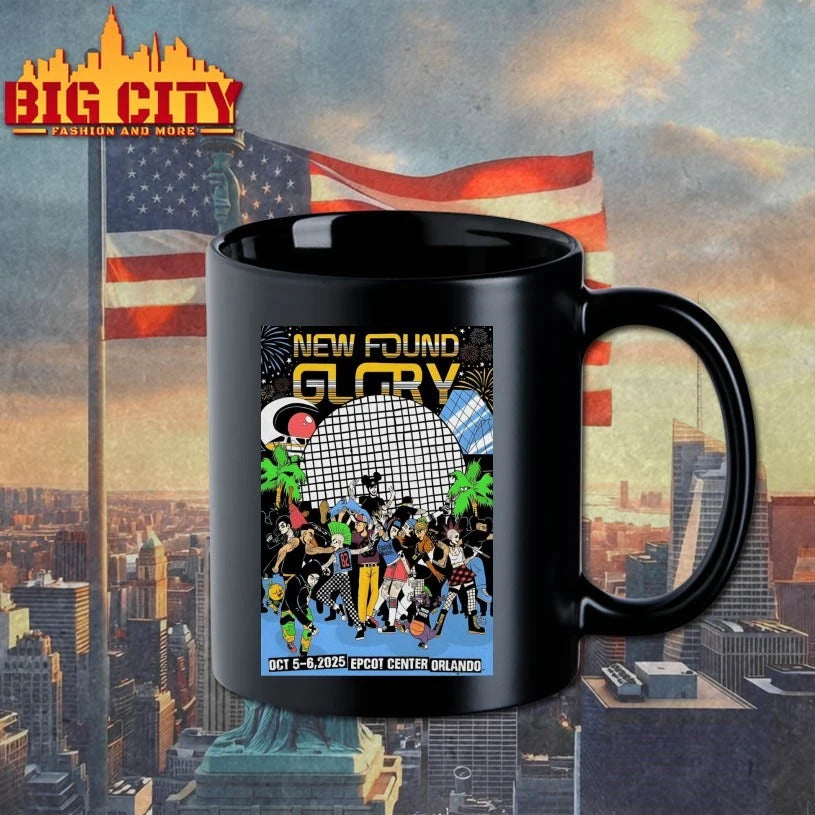 New Found Glory Florida Oct 5-6 2025 Shows Poster shirt