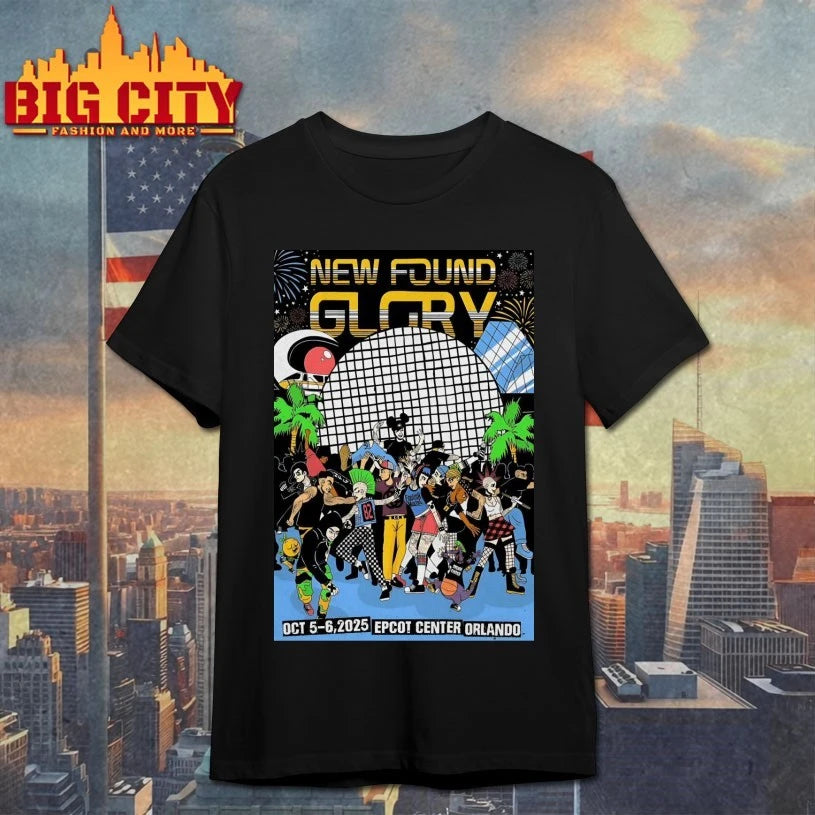New Found Glory Florida Oct 5-6 2025 Shows Poster shirt
