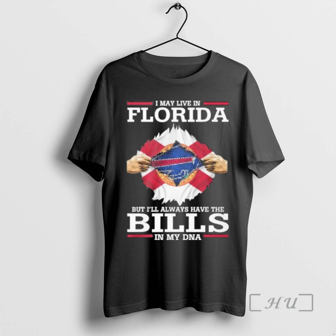 New I May Live In Florida But Ill Always Have The Buffalo Bills Premium T-Shirts, Hoodie, Sweatshirt | ZylaModa.com