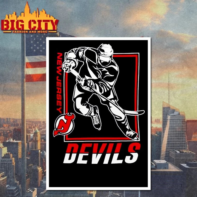 New Jersey Devils Starter Player Grid 2025 shirt