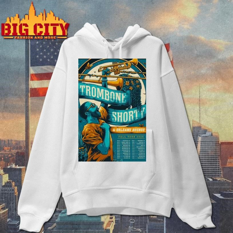 New Trombone Shorty Fall Tour 2025 Poster Shirt