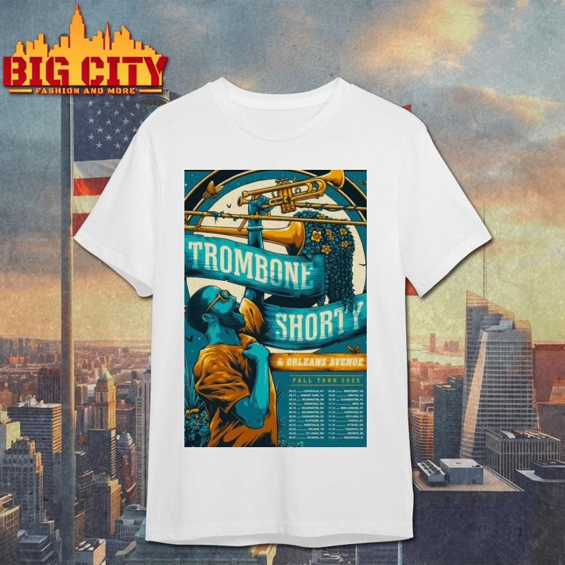 New Trombone Shorty Fall Tour 2025 Poster Shirt