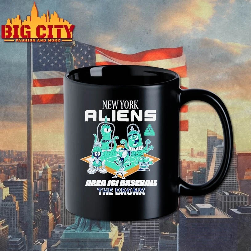 New York Aliens Area 161 baseball the Bronx shirt