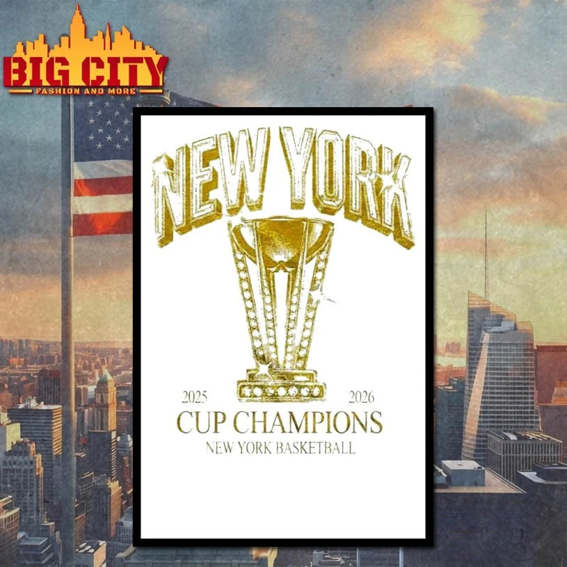 New York Basketball Cup Champions 2025 2026 shirt