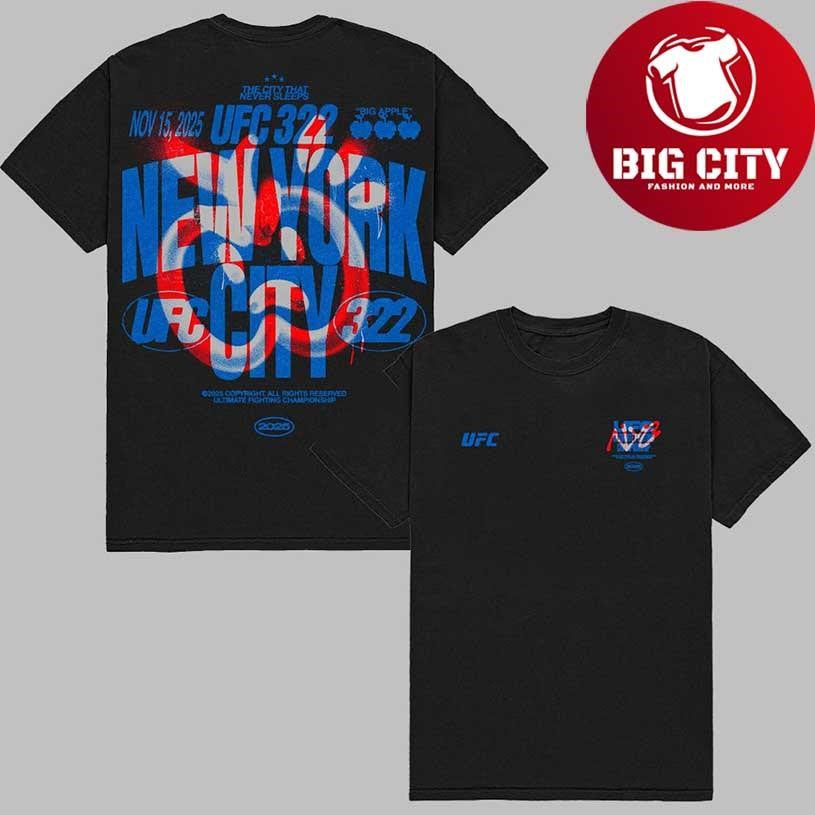 New York City In New York At Madison Square Garden On November 15 2025 Two Sided Shirt
