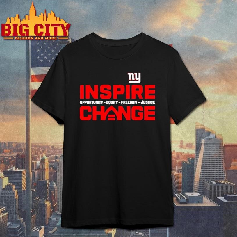 New York Giants Inspire Change 2025 Shirt