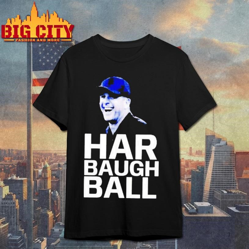 New York Giants Jim Harbaugh Ball Shirt