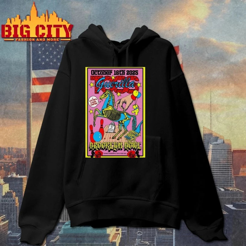 New York Guerilla Toss Brooklyn Bowl Poster Shirt