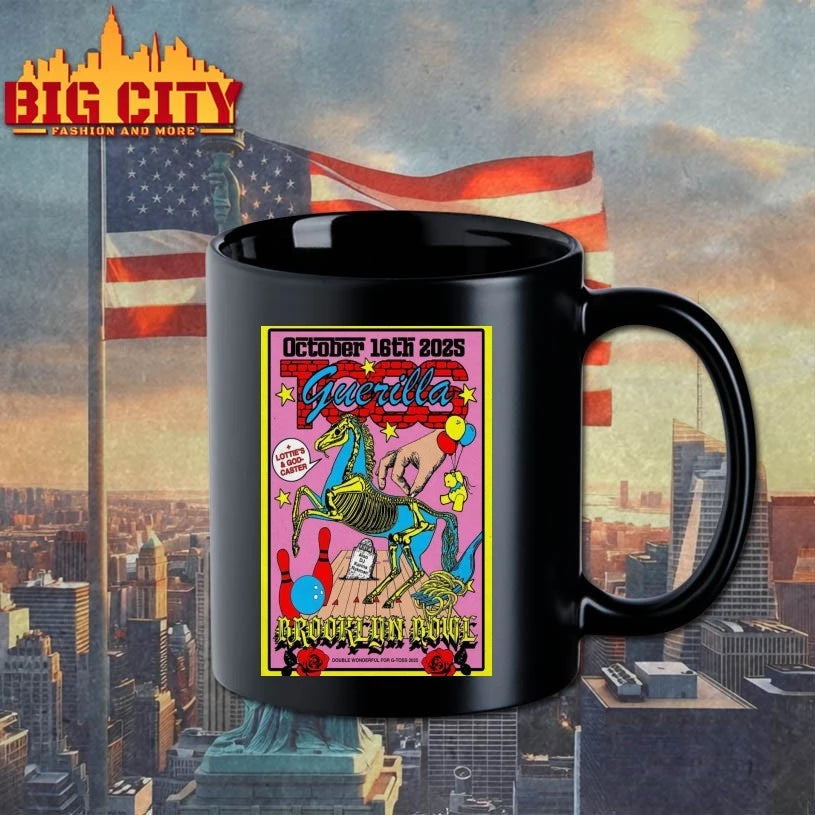 New York Guerilla Toss Brooklyn Bowl Poster Shirt