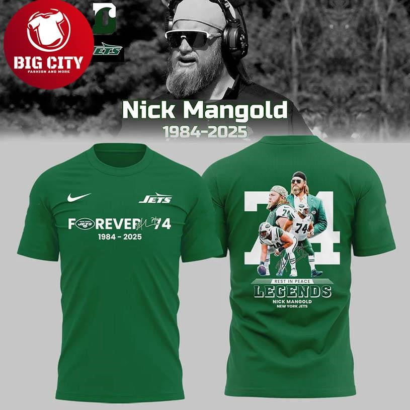 New York Jets Nick Mangold A True Jet 1984-2025 Forever Two Sided Shirt