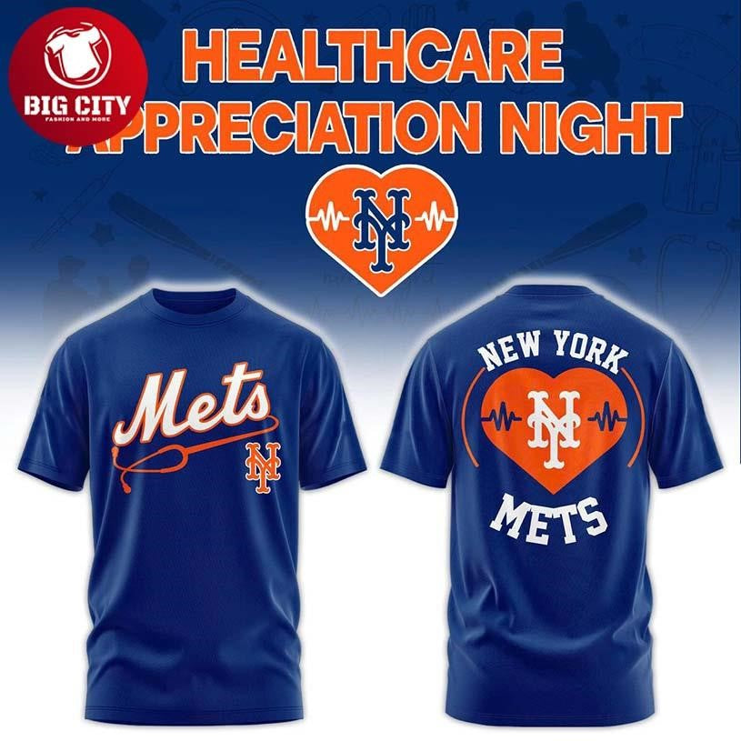 New York Mets Healthcare Appreciation Night 2026 Celebrate Two Sided Shirt