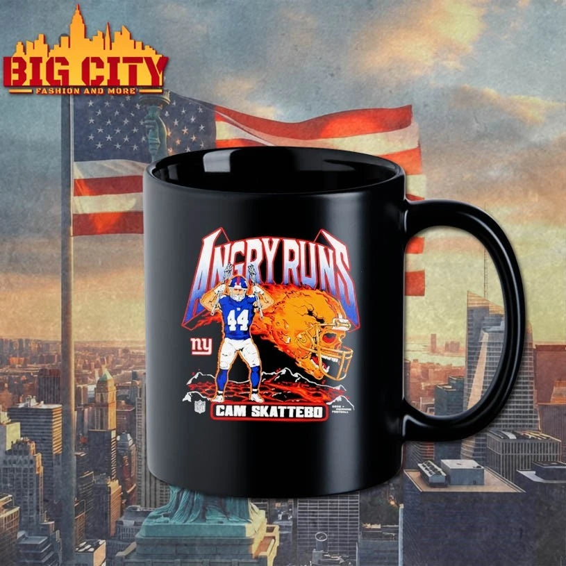 New YorkGiants  Angry Runs Cam Skattebo Shirt