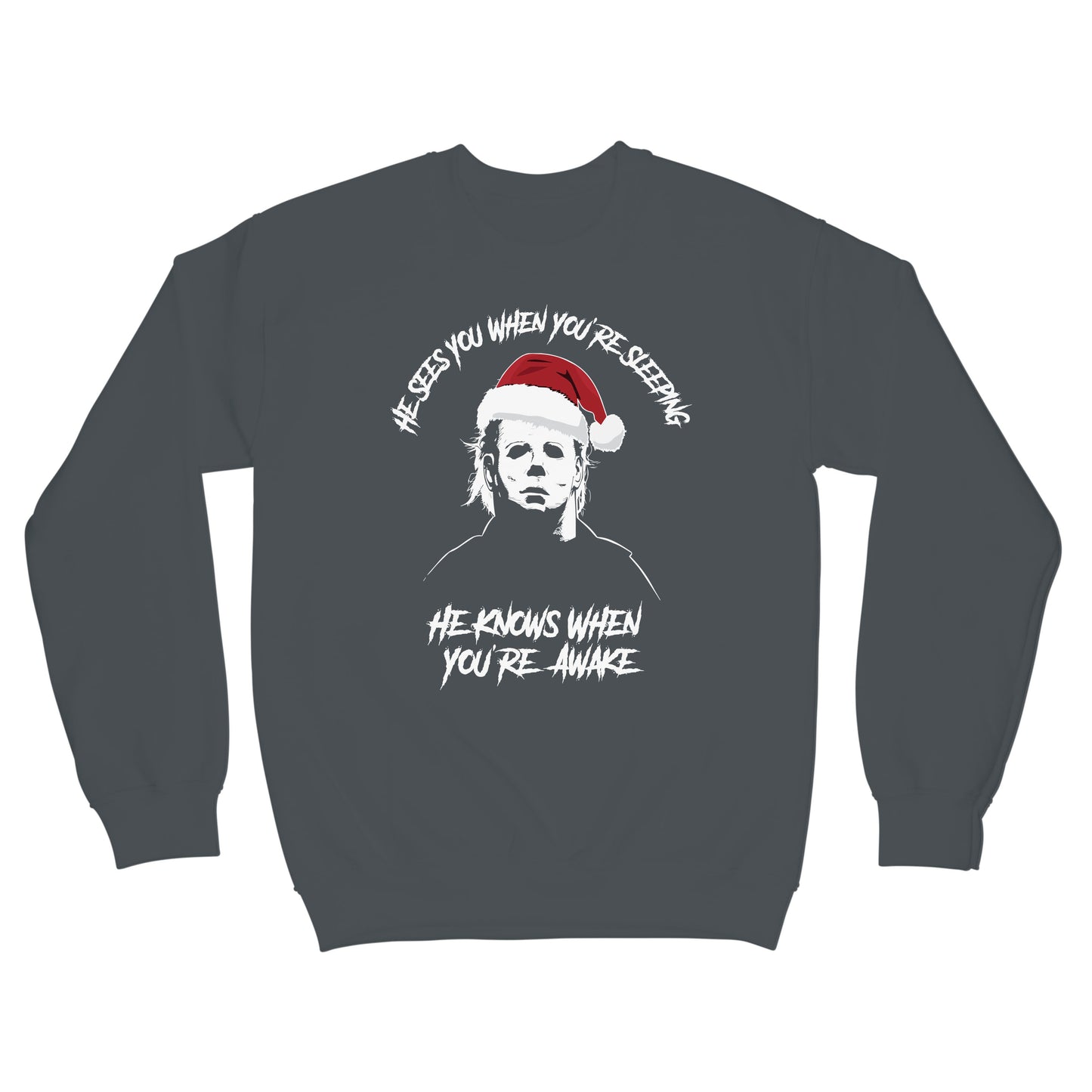 Michael Myers Christmas Sweatshirt Horror Movie Holiday Sweater
