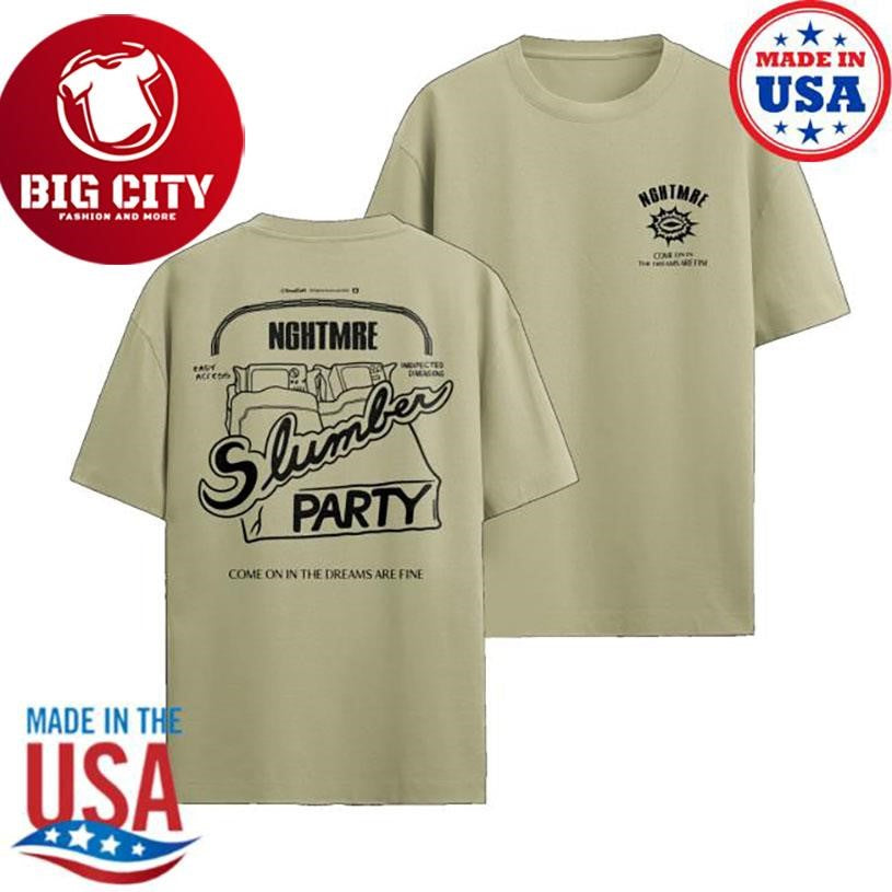 Nghtmre Nghtmre Slumber Party Two Sided Shirt