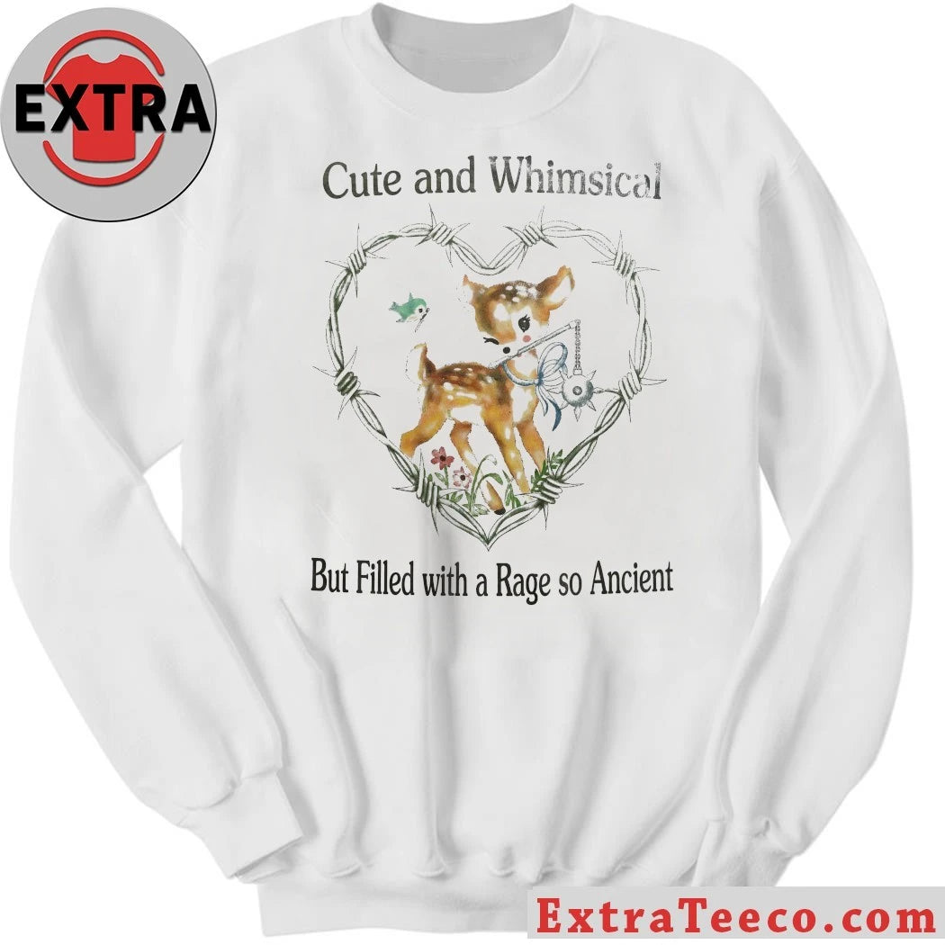 Nice Cute and Whimsical But Filled with a Rage so Ancient Coquette Shirt