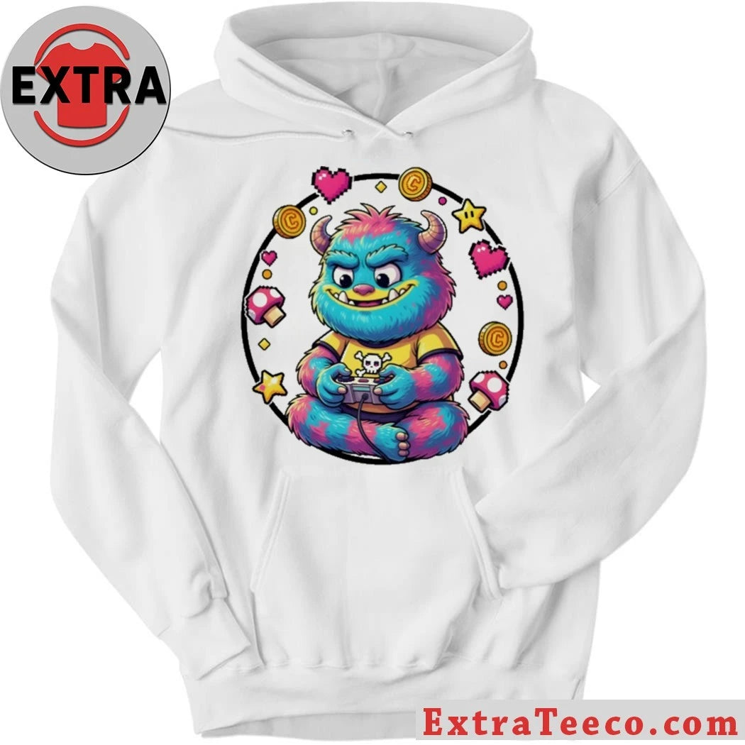 Nice Neon Monster Gamer Mascot Shirt