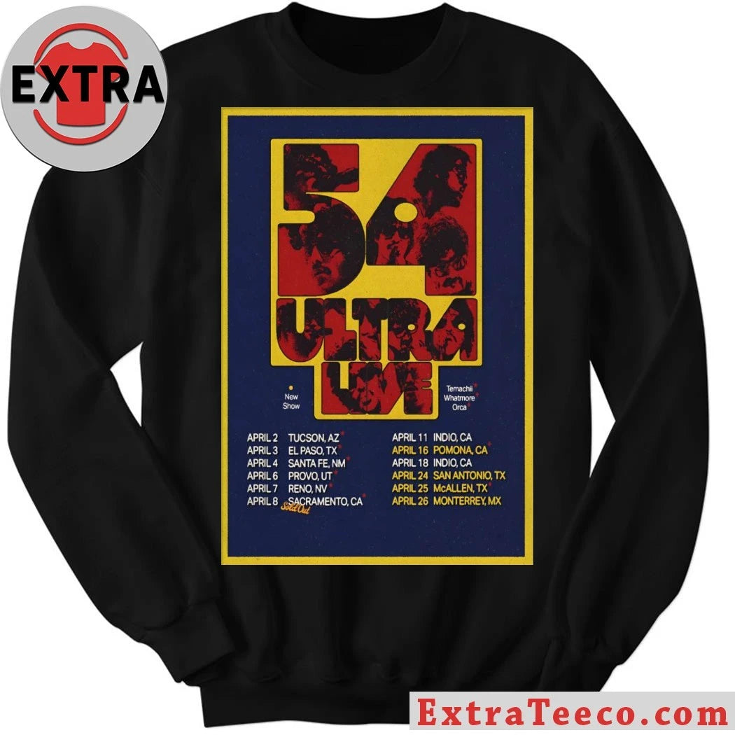Nice Poster 54ultra April Tour 2026 Shirt