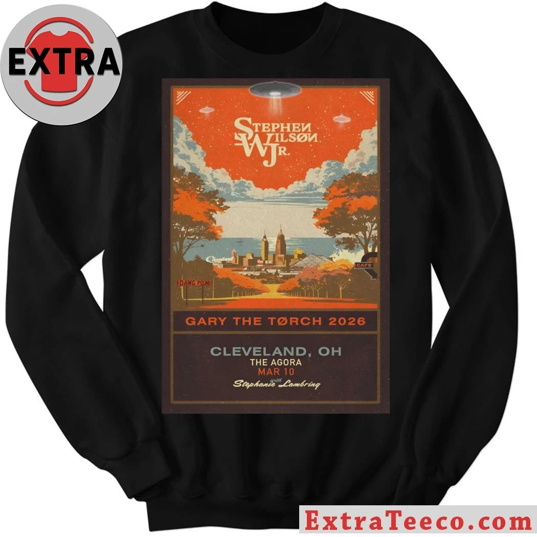 Nice Stephen Wilson JR. Agora Theatre In Cleveland OH Mar 10 2026 Poster Shirt