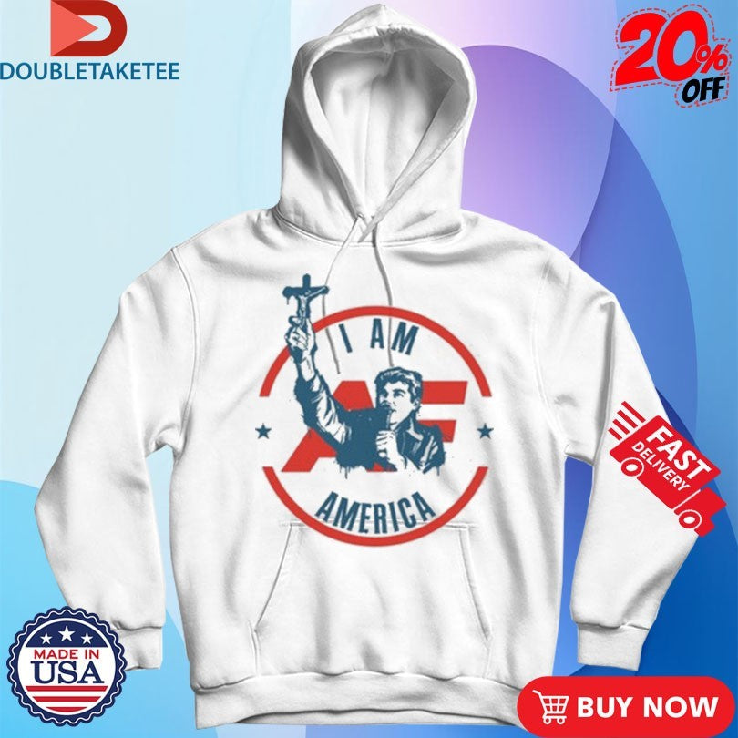 Nick Fuentes I Am America First Crucifix Shirts